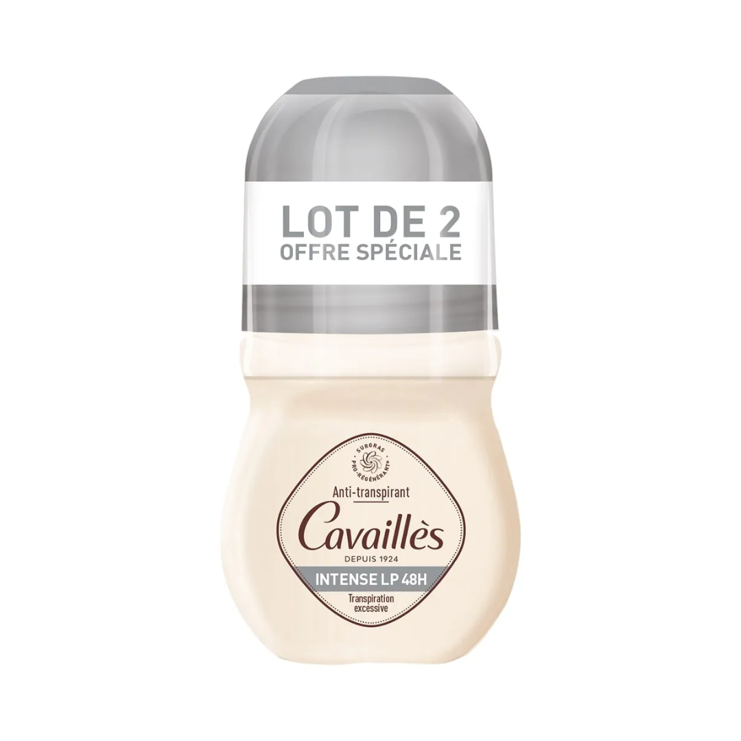 Déodorant Rogé Cavaillès 48h anti-transpirant en lot sur laparadulac.com, parapharmacie Tunisie, efficacité et fraîcheur pour peaux sensibles.