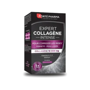 Forté Pharma Expert Collagène Intense 10 000 mg, anti-âge pour rides, fermeté et peau lissée | La Para Du Lac