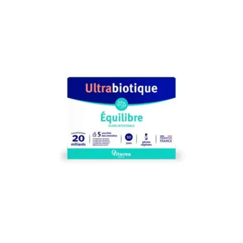 UltraBiotique Équilibre Flore Intestinale, 20 milliards de probiotiques, 10 jours, original authentique | La Para Du Lac