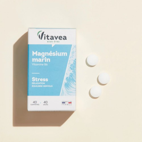 VITAVEA MAGNESIUM MARIN STRESS / 40COMPRIMES