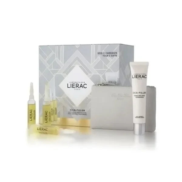 LIERAC Coffret Ciccafiller Gel-Crème + Sérum amp Tunisie original authentique - parapharmacie en ligne La Para Du Lac