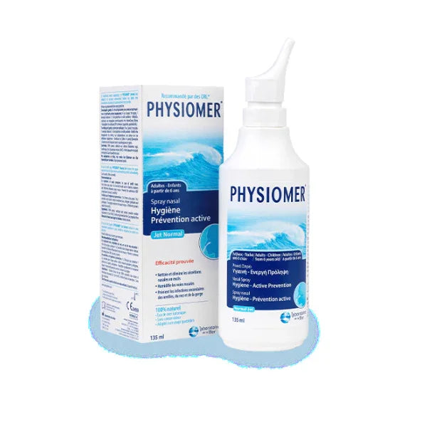 PHYSIOMER SPRAY JET NORMAL Tunisie original authentique - parapharmacie en ligne La Para Du Lac