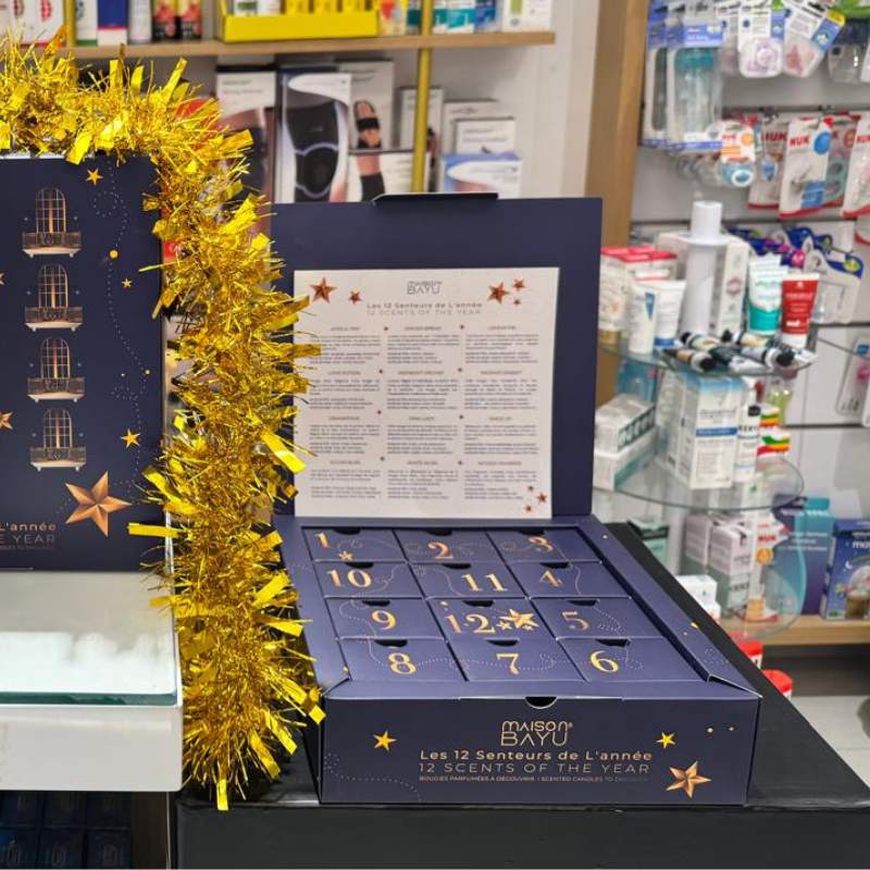 Coffret 12 bougies 12 parfums Maison bayu