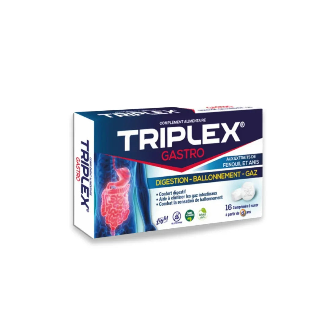 TRIPLEX Gastro 16 comprimes Tunisie original authentique - parapharmacie en ligne La Para Du Lac