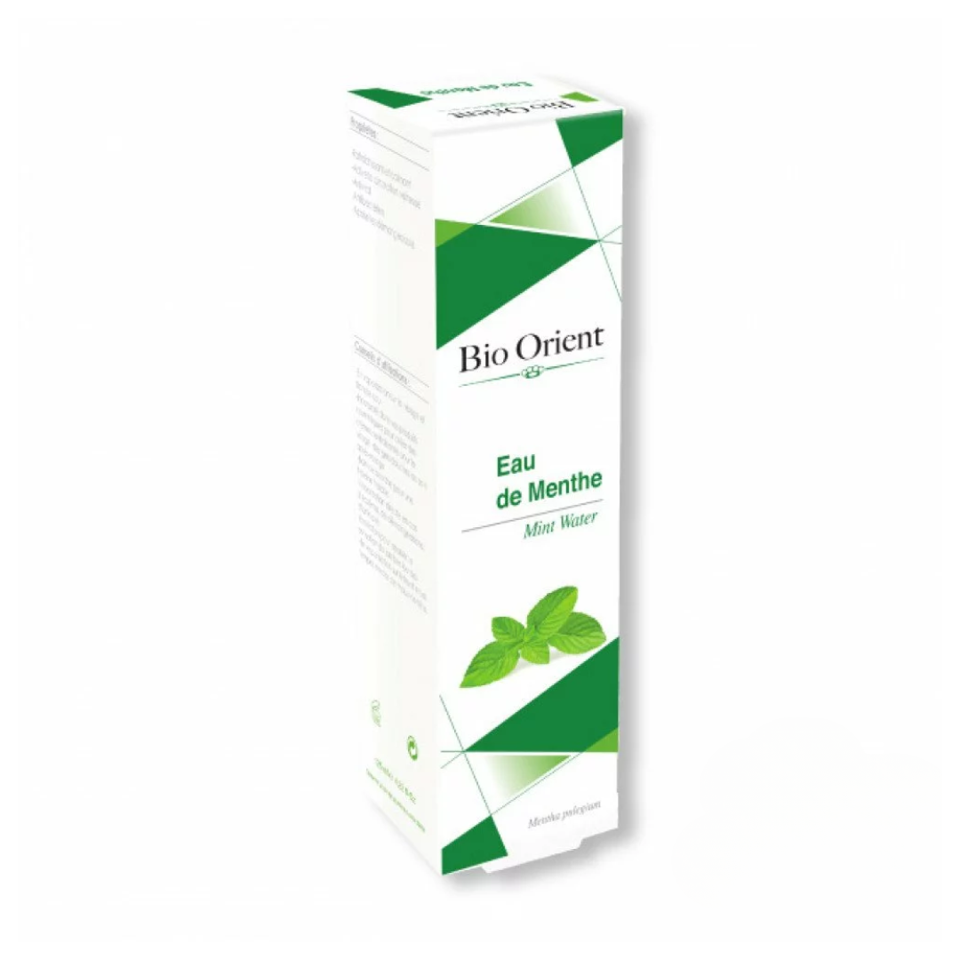 Eau florale de menthe Bio Orient 125ml – apaisante et rafraîchissante, à découvrir sur laparadulac.com, parapharmacie Tunisie.