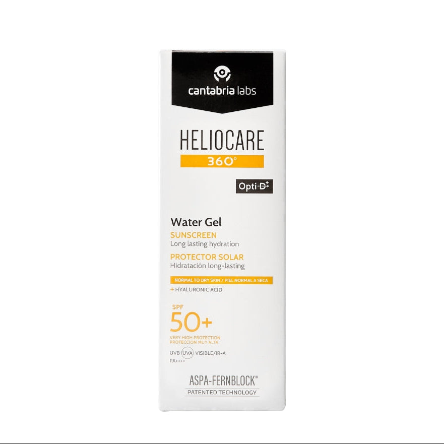 HELIOCARE Gel Water 360 SPF50+ – protection solaire hydratante à large spectre, texture légère, idéale pour tous types de peau – parapharmacie Tunisie