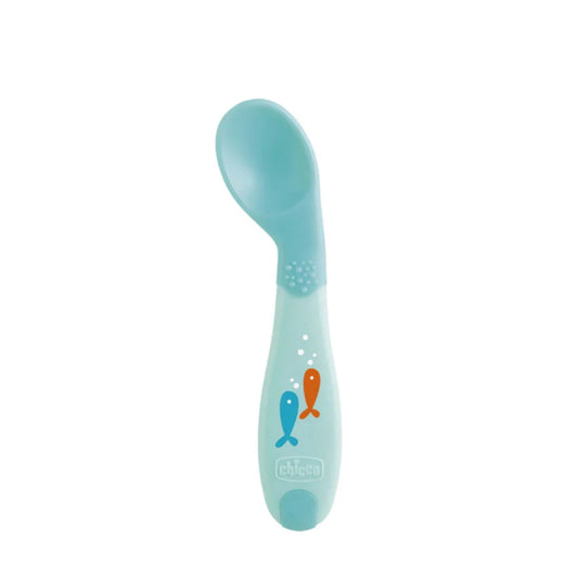 CHICCO Cuillère Bébé En Silicone 8m+ Tunisie original authentique - parapharmacie en ligne La Para Du Lac