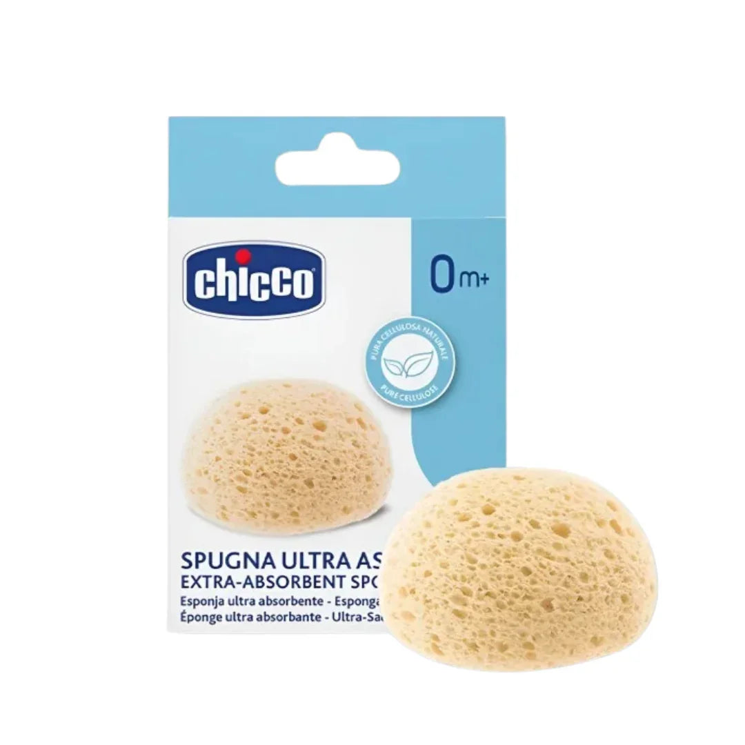 CHICCO Baby Moment Eponge Ultra Absorbante 0M+ Tunisie original authentique - parapharmacie en ligne La Para Du Lac