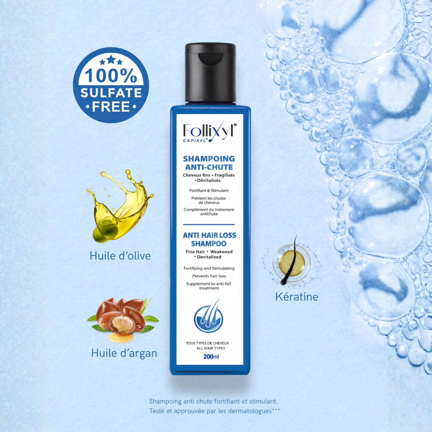 FOLLIXYL ® Pack Anti-chute Cheveux original – Prix Tunisie – La Para Du Lac