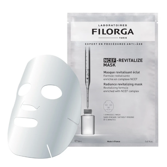 FILORGA NCEF-Revitalize Mask Tunisie – masque visage régénérant et revitalisant, soin anti-âge éclat et hydratant intensif, cosmétique française haut de gamme FILORGA, parapharmacie en ligne Tunisie Lac 2, produits FILORGA originaux pas cher Tunisie, acheter FILORGA NCEF Revitalize Mask en Tunisie sur laparadulac.com