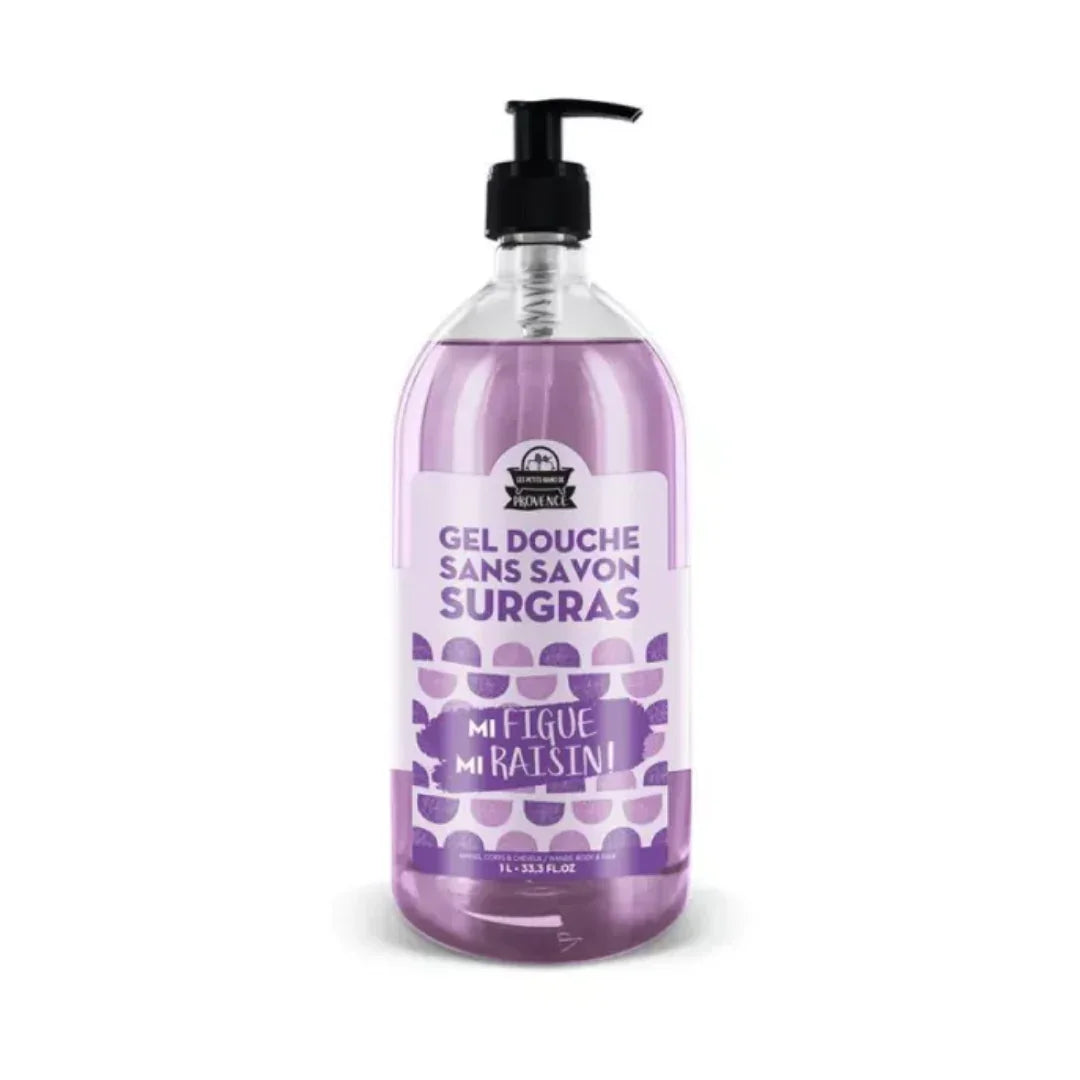 LES PETITS BAINS DE PROVENCE Gel Douche Figue & Raisin Tunisie original authentique - parapharmacie en ligne La Para Du Lac