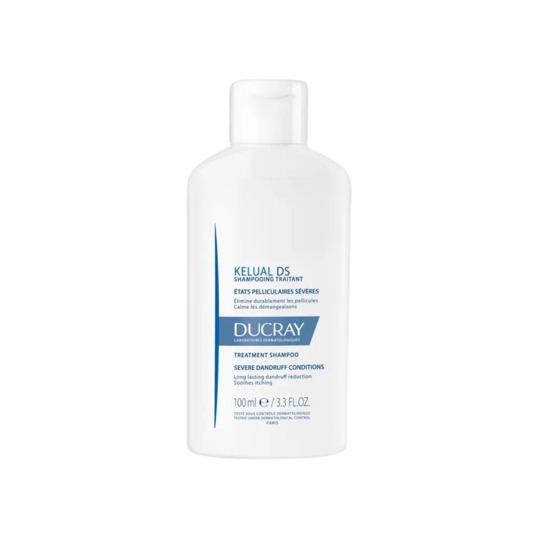 Ducray Kelual DS shampooing pellicules sévères – parapharmacie Tunisie sur laparadulac.com – cuir chevelu apaisé