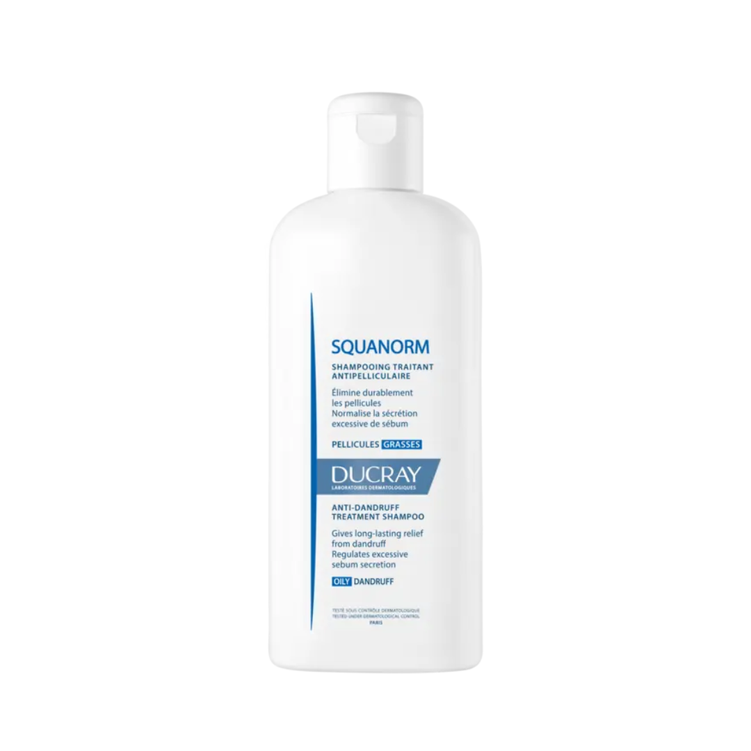 Kelual Squalnorm Ducray – parapharmacie Tunisie sur laparadulac.com – shampooing pellicules grasses pour cuir chevelu apaisé