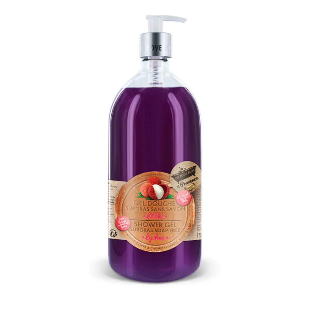 LES PETITS BAINS DE PROVENCE Gel Douche Litchi Tunisie original authentique - parapharmacie en ligne La Para Du Lac