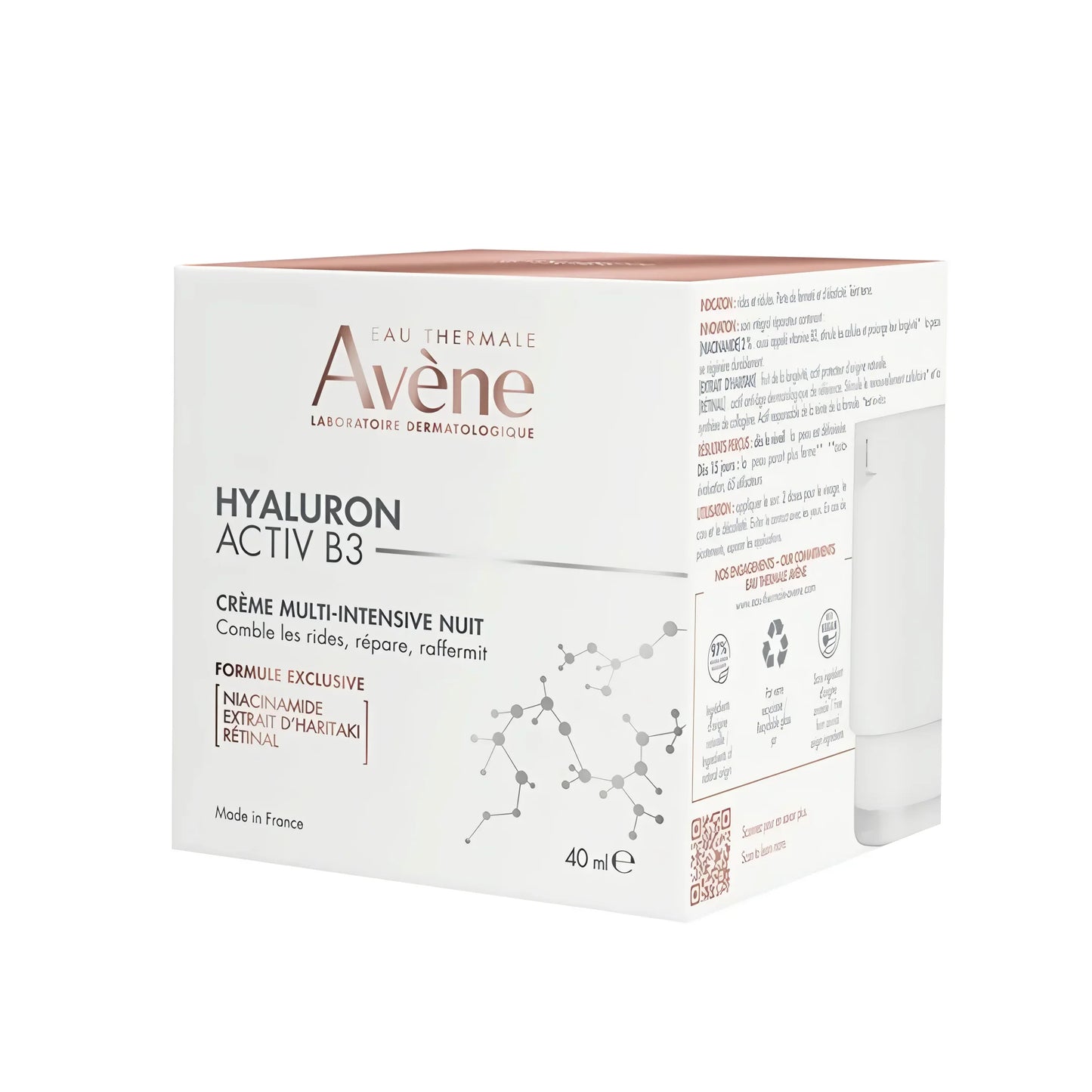 AVÈNE Hyaluron Activ B3 – Crème Multi-Intensive Nuit Tunisie original authentique - parapharmacie en ligne La Para Du Lac