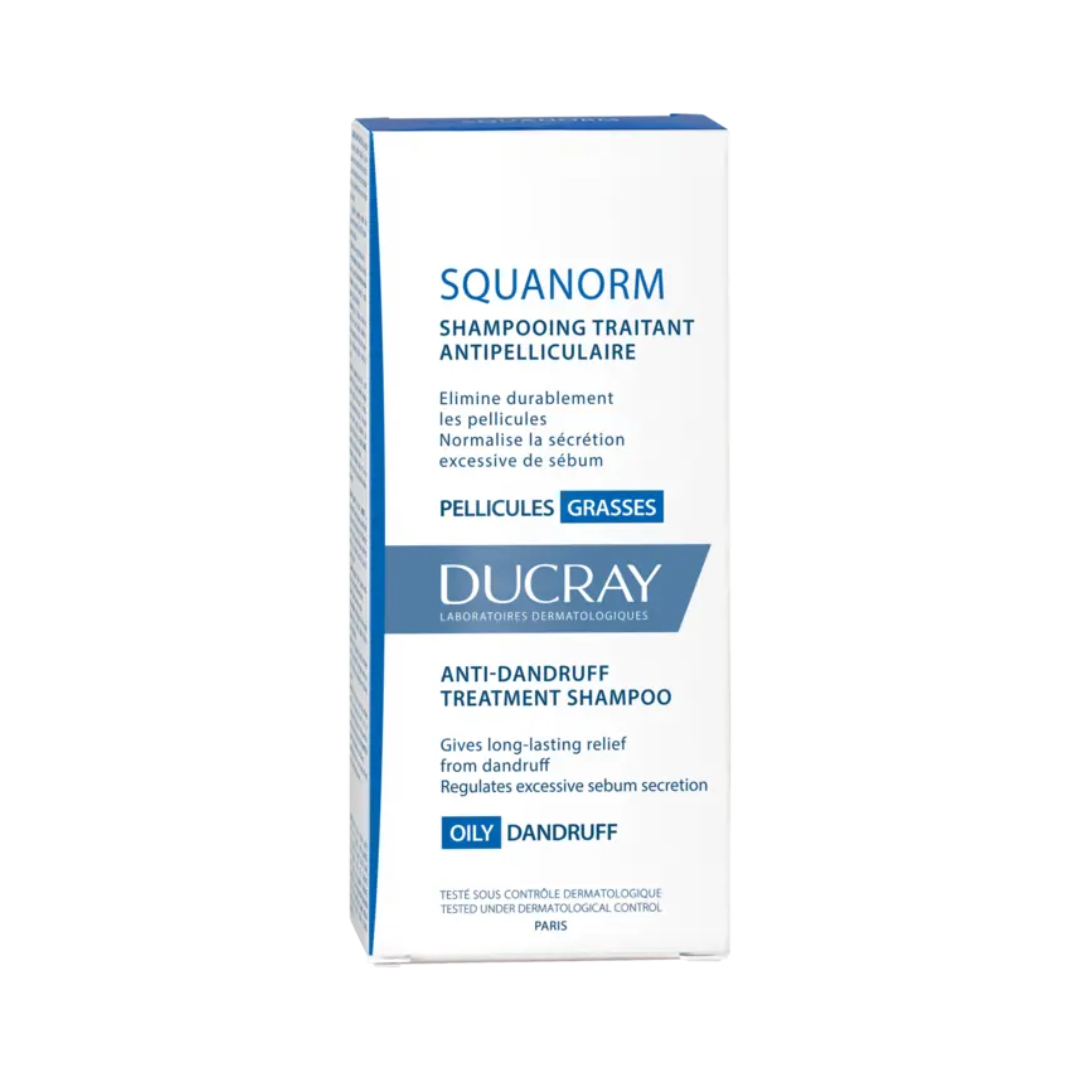 Kelual Squalnorm Ducray – parapharmacie Tunisie sur laparadulac.com – shampooing pellicules grasses pour cuir chevelu apaisé