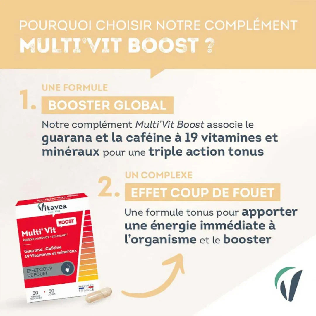 VITAVEA Multi'Vit Boost Tunisie original authentique - parapharmacie en ligne La Para Du Lac