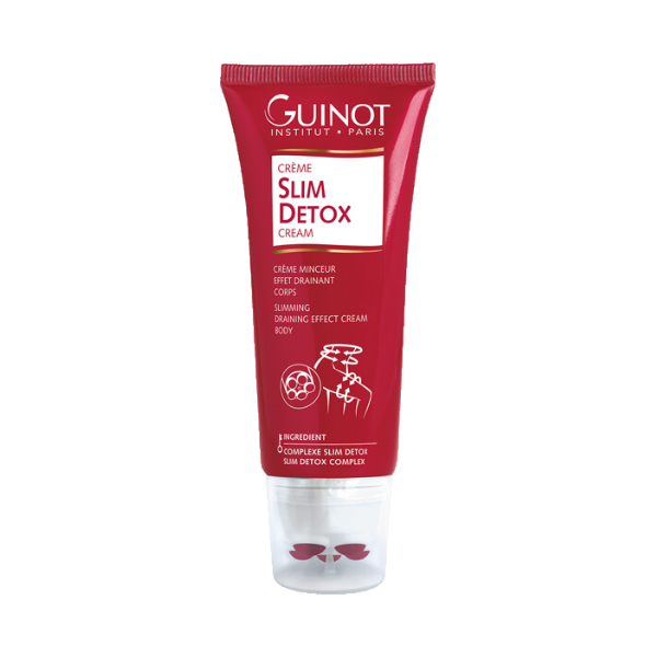 GUINOT Crème Slim Detox – crème minceur détoxifiante et raffermissante corps, soin anti-cellulite et anti-capitons, cosmétique française Guinot, parapharmacie en ligne Tunisie, produits minceur et beauté corps, soins professionnels, acheter Guinot Tunisie sur laparadulac.com