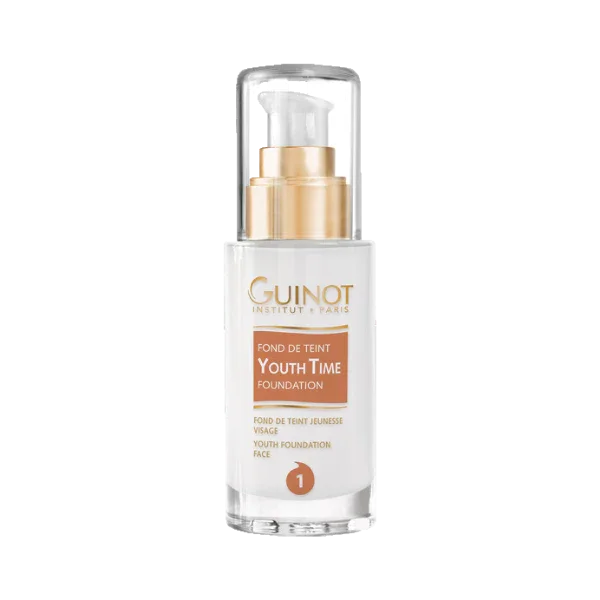 GUINOT Fond de teint Youth Time N°1 Tunisie original authentique - parapharmacie en ligne La Para Du Lac