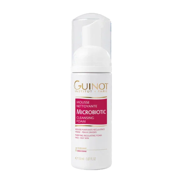 GUINOT Mousse Nettoyante Microbiotic Tunisie original authentique - parapharmacie en ligne La Para Du Lac