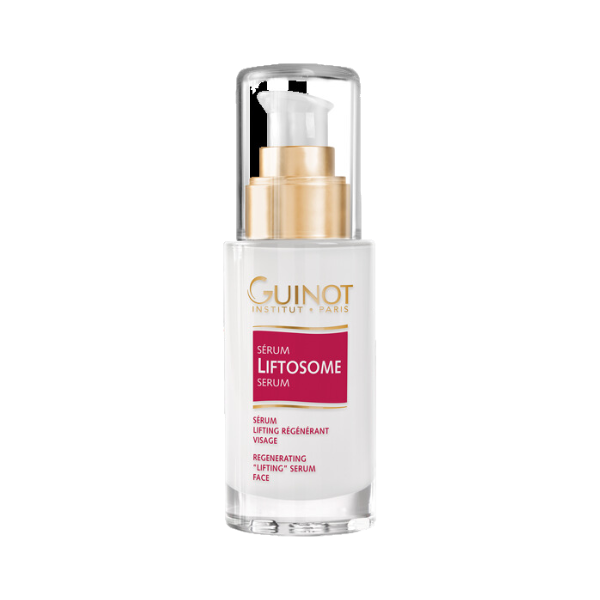 GUINOT Sérum Liftosome – sérum visage liftant et raffermissant, soin anti-âge revitalisant peau mature, cosmétique française Guinot, parapharmacie en ligne Tunisie, produits de beauté raffermissants et hydratants, soins visage professionnels, acheter Guinot Tunisie sur laparadulac.com