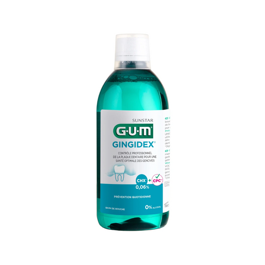 Gum Gingidex Bain de Bouche 300ml parapharmacie Tunisie sur laparadulac.com