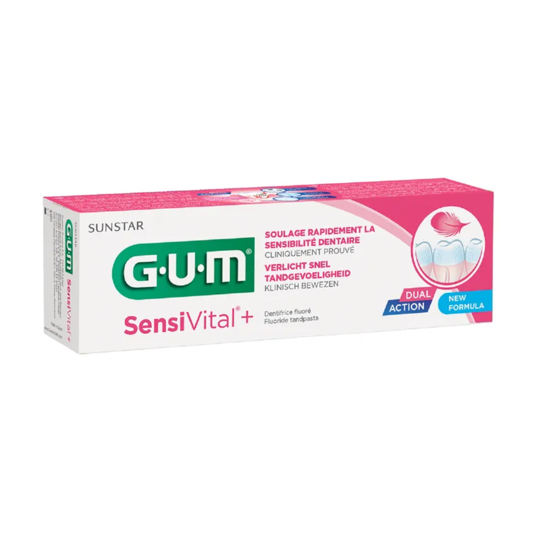 GUM SensiVital gel dentifrice contre la sensibilité dentaire parapharmacie Tunisie laparadulac.com