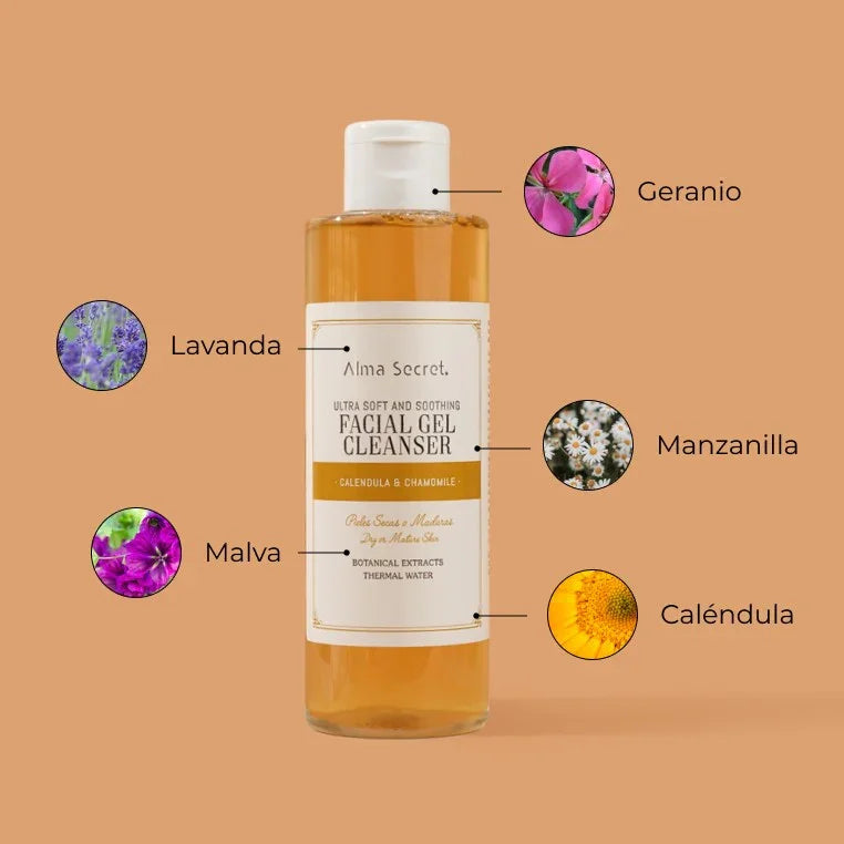ALMA SECRET Gel Nettoyant Ultra-Doux Calendula & Camomille Tunisie original authentique - parapharmacie en ligne La Para Du Lac