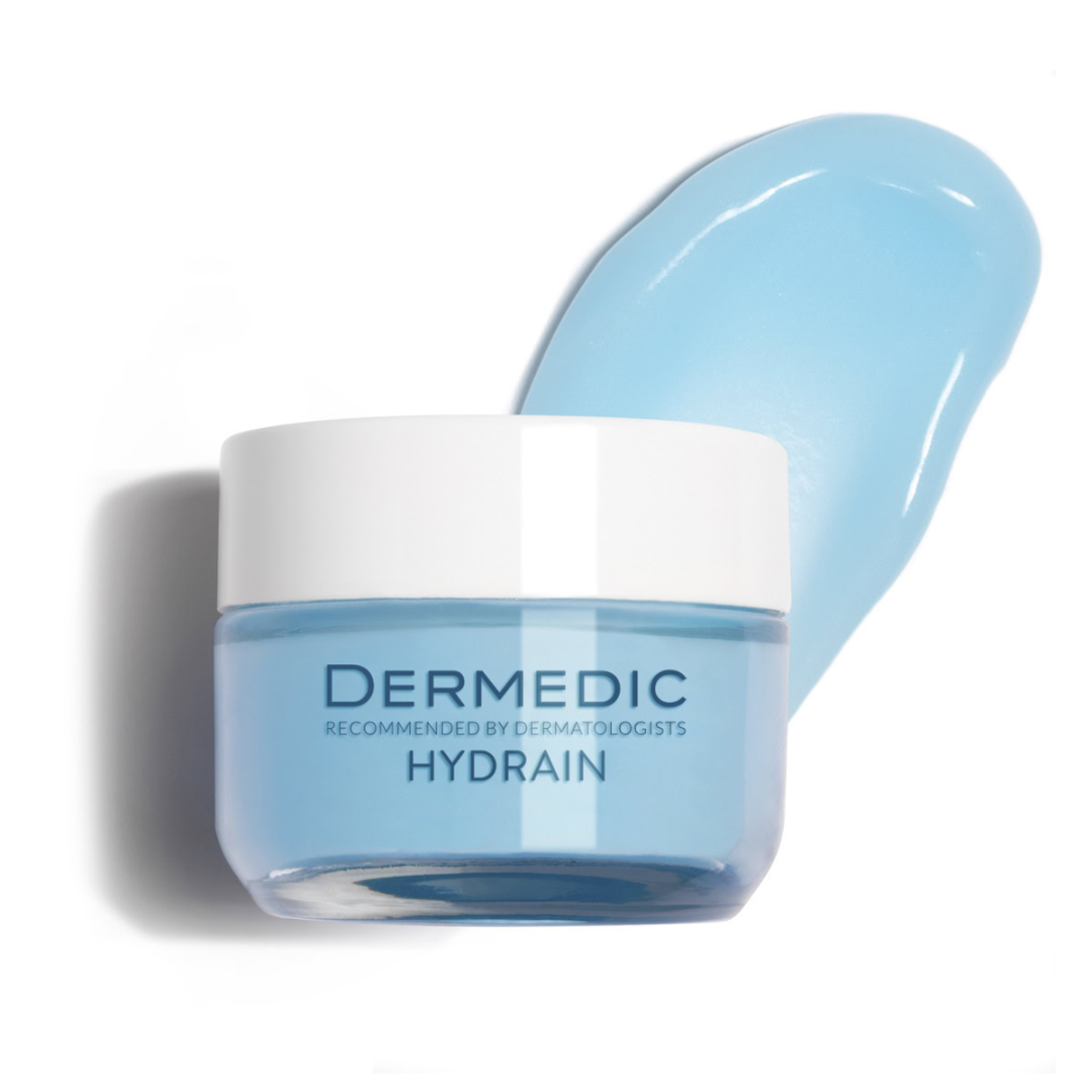 Gel crème Dermedic Hydrain 3 pour peaux grasses, sur laparadulac.com, parapharmacie Tunisie pour hydratation et matité.