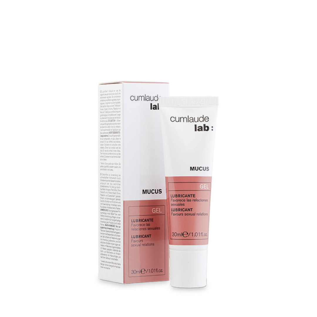 CUMLAUDE Gel Mucus 30ml – lubrifiant intime hydratant sur laparadulac.com, parapharmacie Tunisie pour confort intime et rapports apaisés.