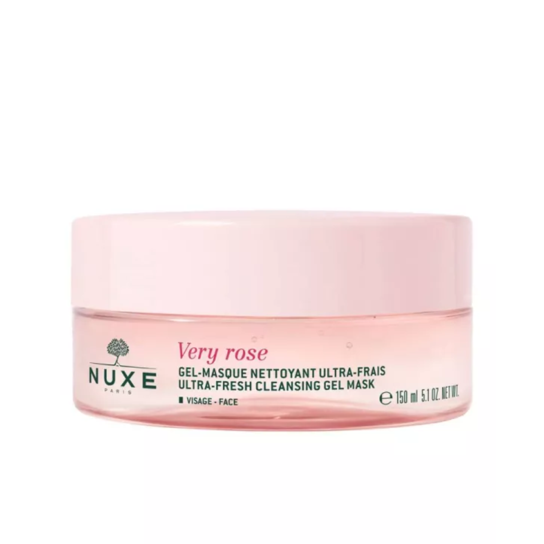 Gel nettoyant NUXE Very Rose 150 ml sur laparadulac.com – nettoyant purifiant à la rose en parapharmacie Tunisie