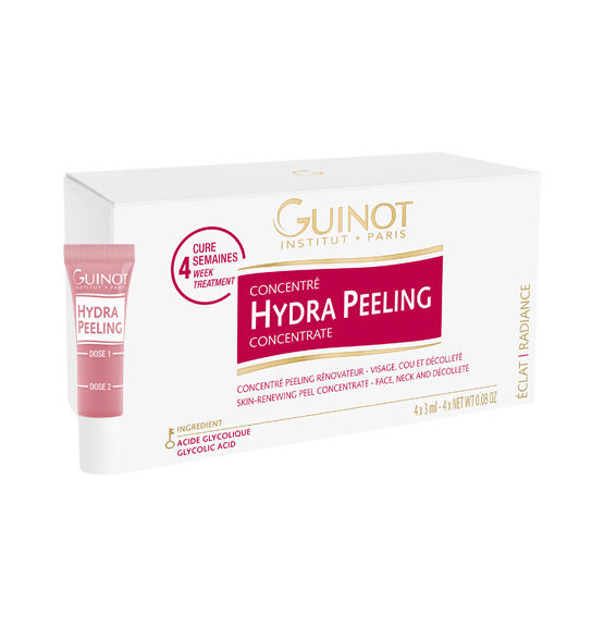 Concentré Hydra Peeling GUINOT 4x3ml Tunisie - Soin peeling hydratant parapharmacie lac 2 tunis - para pas cher
