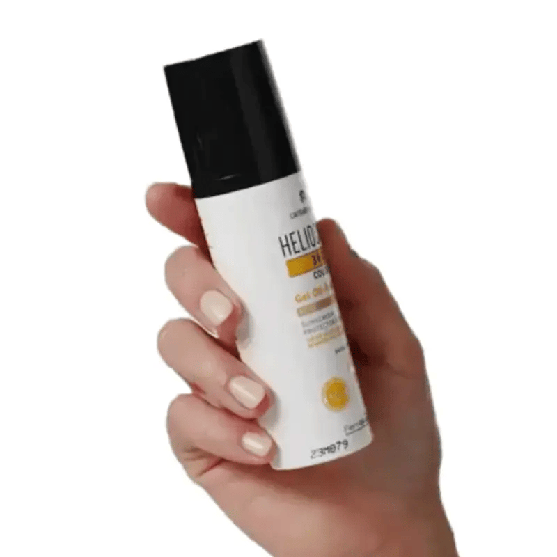 HELIOCARE Gel Oil Free 360 trois teintes – protection solaire teintée, gel non gras, peau mixte à grasse – parapharmacie Tunisie LaparaDuLac