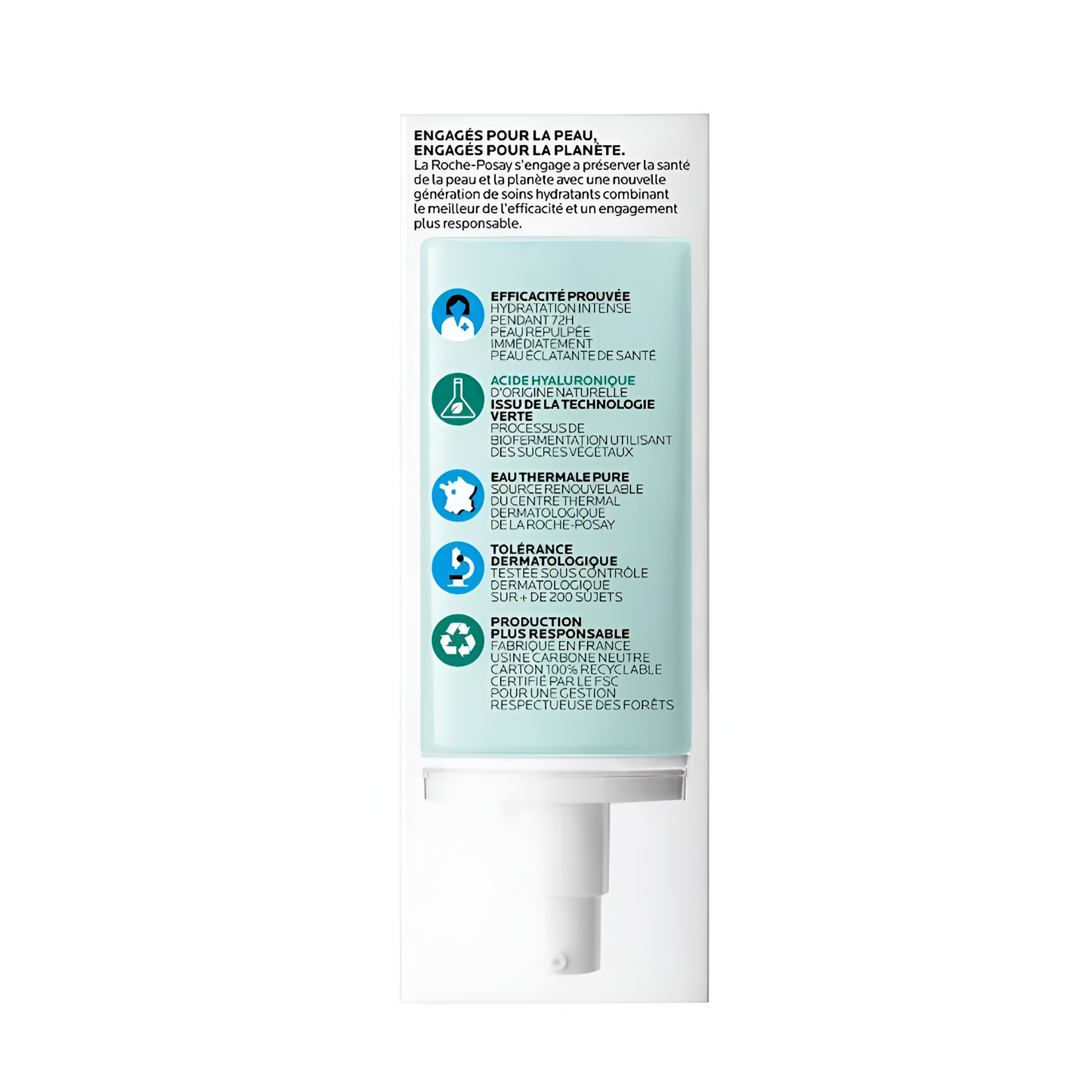 Crème hydratante acide hyaluronique peau mixte – Hydraphase HA Légère La Roche-Posay Tunisie – achat sur laparadulac.com