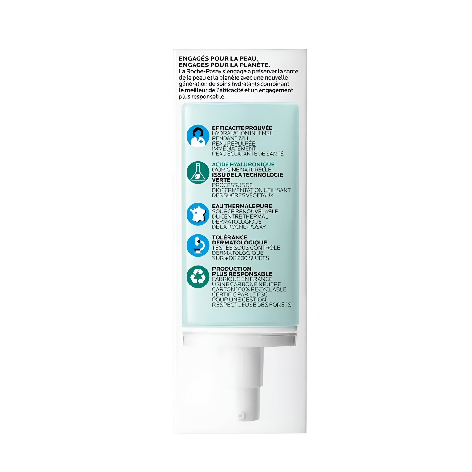 Crème hydratante acide hyaluronique peau mixte – Hydraphase HA Légère La Roche-Posay Tunisie – achat sur laparadulac.com