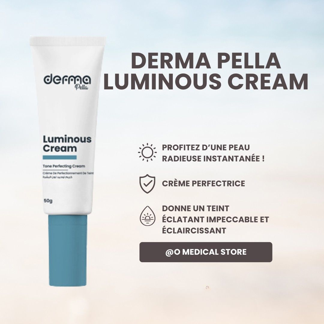 DERMA Crème Lumineuse 50gr pour un teint éclatant sur laparadulac.com, parapharmacie Tunisie.