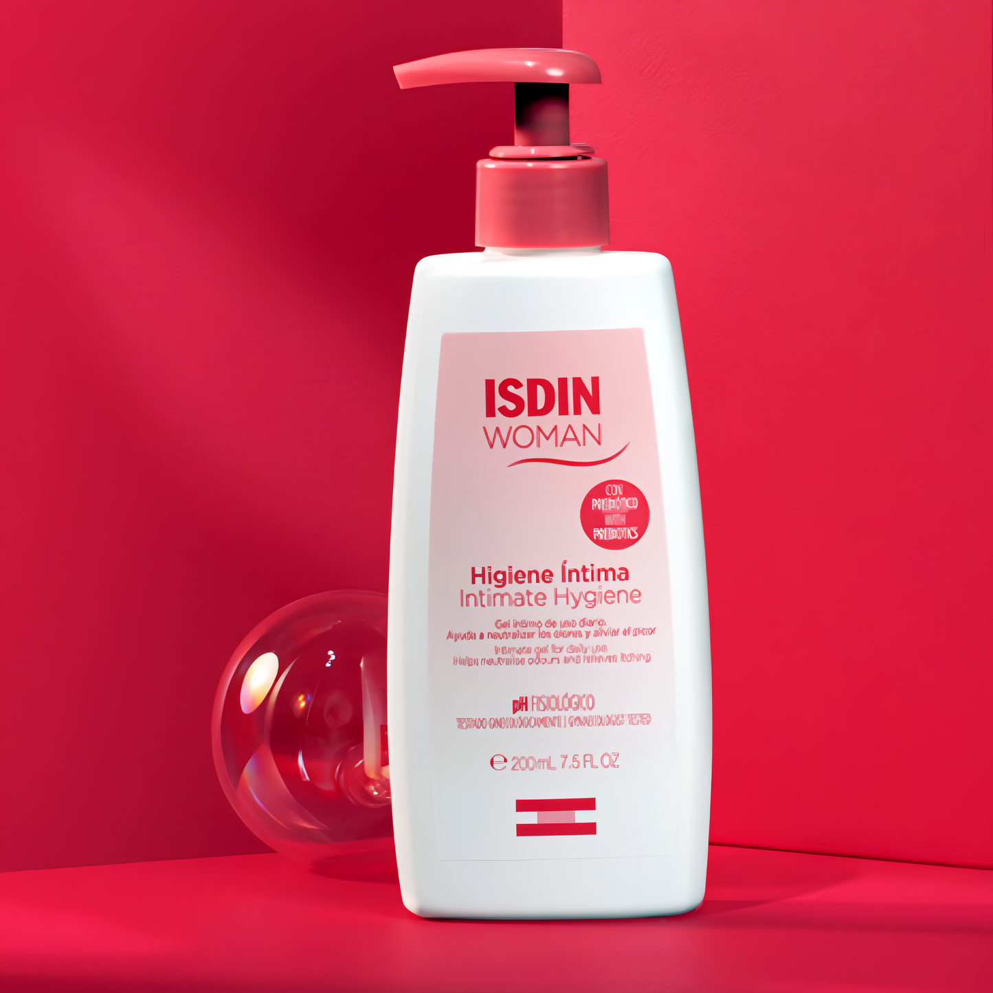 ISDIN Woman Gel Intime 200ml - Gel lavant intime apaisant et hydratant, idéal pour l’hygiène féminine quotidienne. Laparadulac Parapharmacie Tunisie. Disponible sur laparadulac.com.
