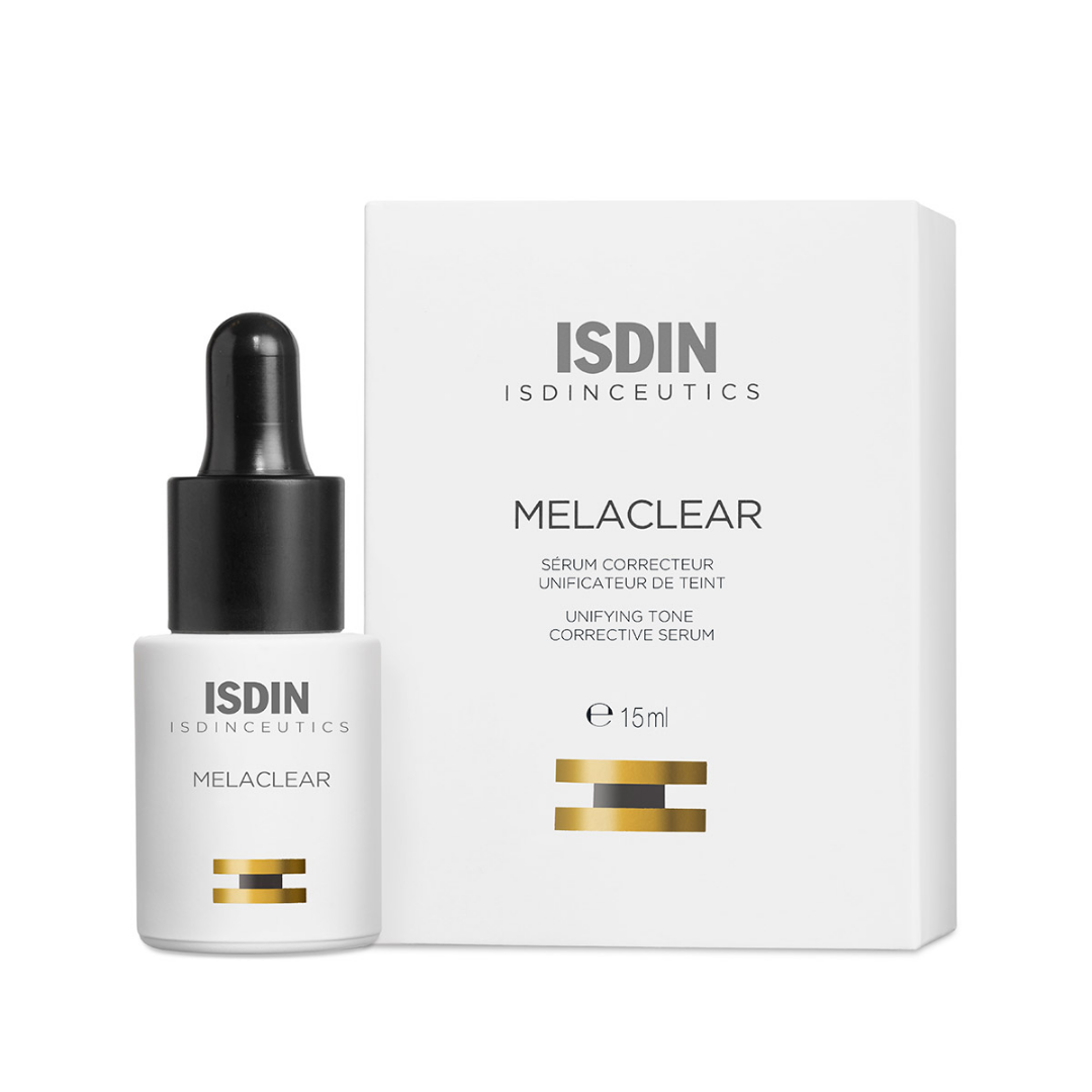 ISDIN Melaclear sérum correcteur unifiant 15ml – Disponible sur laparadulac.com – Laparadulac Parapharmacie Tunisie.