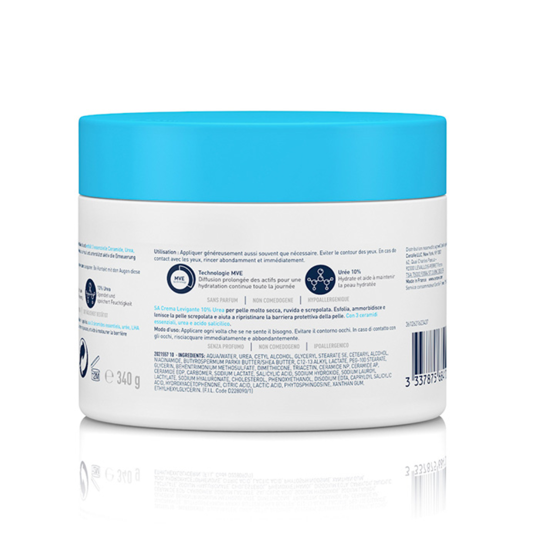 Crème Anti-Rugosités à l’Acide Salicylique CeraVe – soin exfoliant et hydratant pour peaux rugueuses – parapharmacie en ligne Tunisie – laparadulac.com