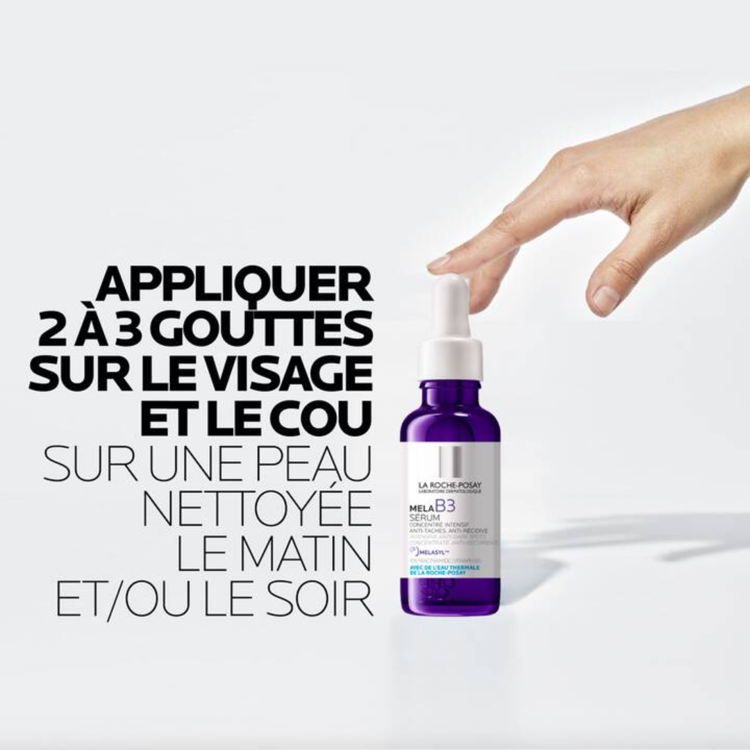 MELA B3 Sérum La Roche-Posay 30ml – anti-taches brunes au Melasyl et Niacinamide – parapharmacie Tunisie – www.laparadulac.com