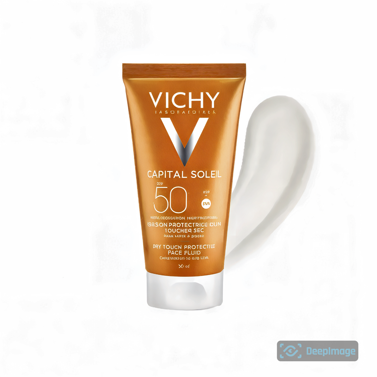 Émulsion solaire teintée Vichy SPF 50+ pour peaux mixtes à grasses, disponible sur laparadulac.com, parapharmacie Tunisie, protection visage à Tunis.