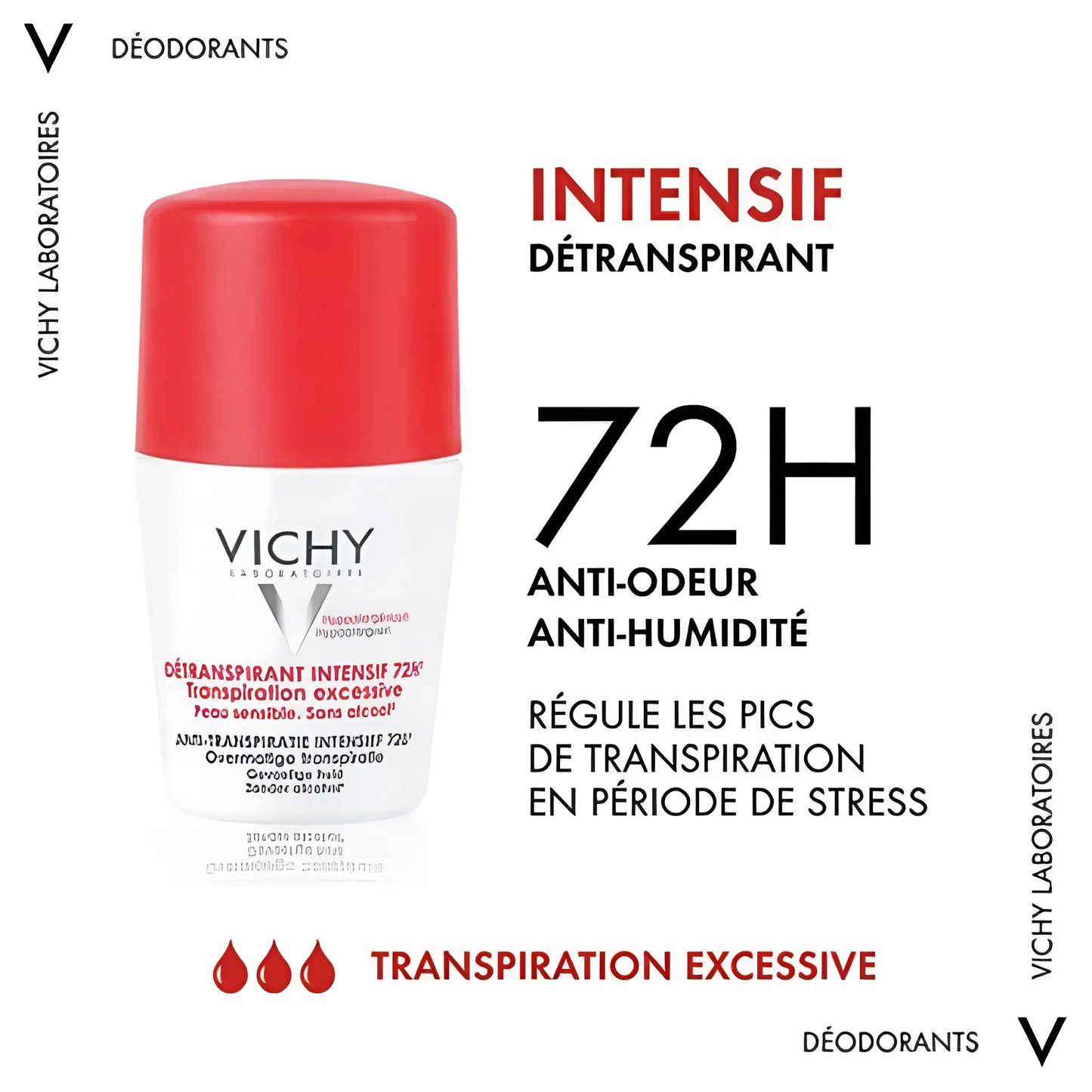 VICHY Déodorant Stress Resist Tunisie original authentique - parapharmacie en ligne La Para Du Lac