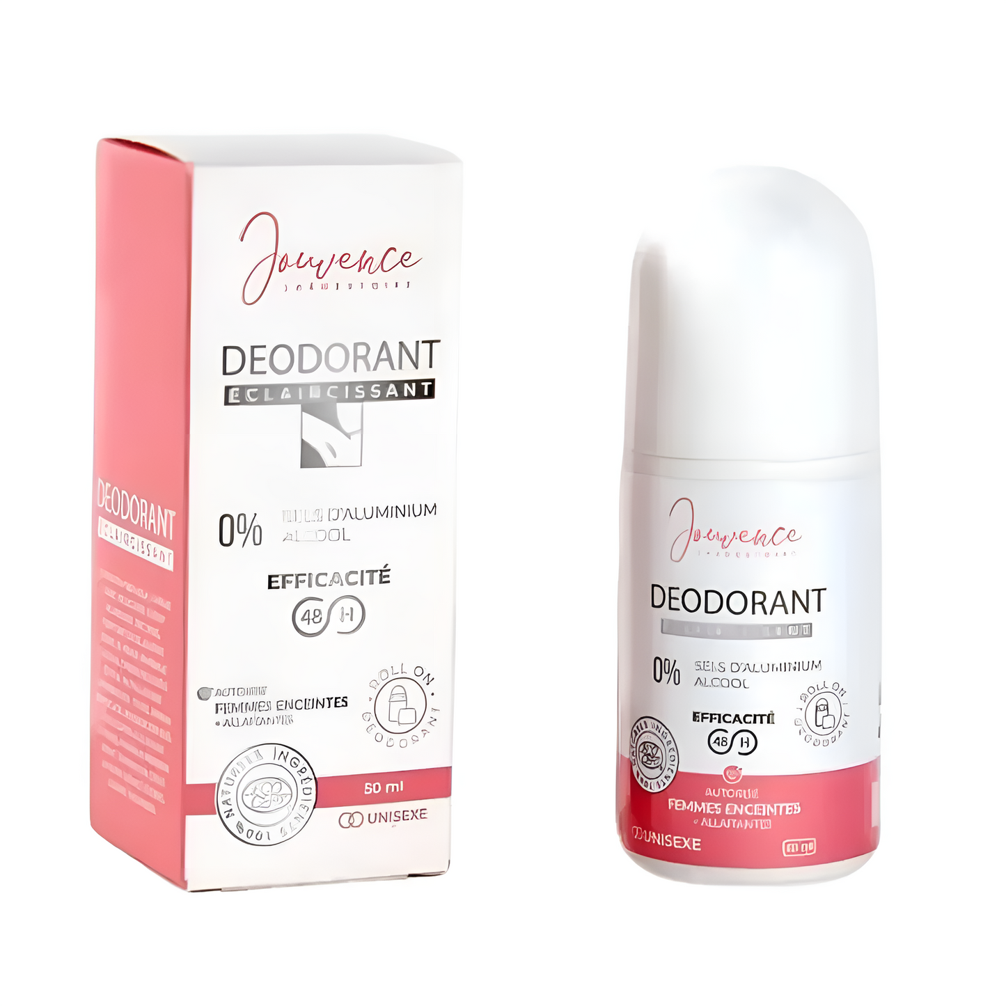 Déodorant éclaircissant JOUVENCE en vente sur laparadulac.com, parapharmacie Tunisie pour peaux sensibles et femmes enceintes.