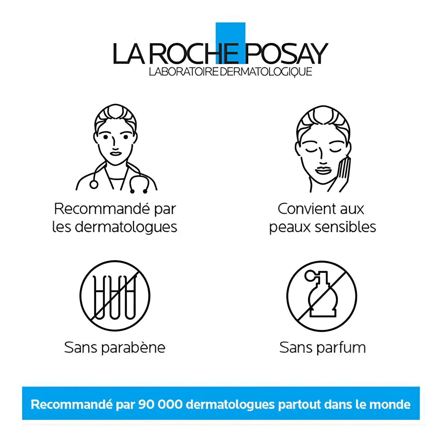LA ROCHE POSAY TOLERIANE Dermo-Nettoyant Tunisie original authentique - parapharmacie en ligne La Para Du Lac