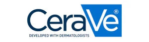 Logo CeraVe, gamme développée avec des dermatologues, soins hydratants pour peau sensible | La Para Du Lac