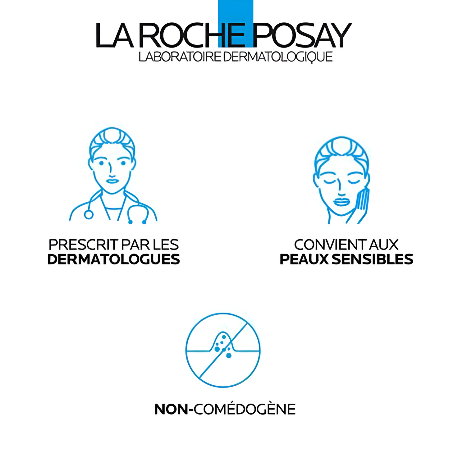 La Roche-Posay Effaclar Gel Moussant Purifiant – Soin visage acné Tunisie – Disponible sur laparadulac.com