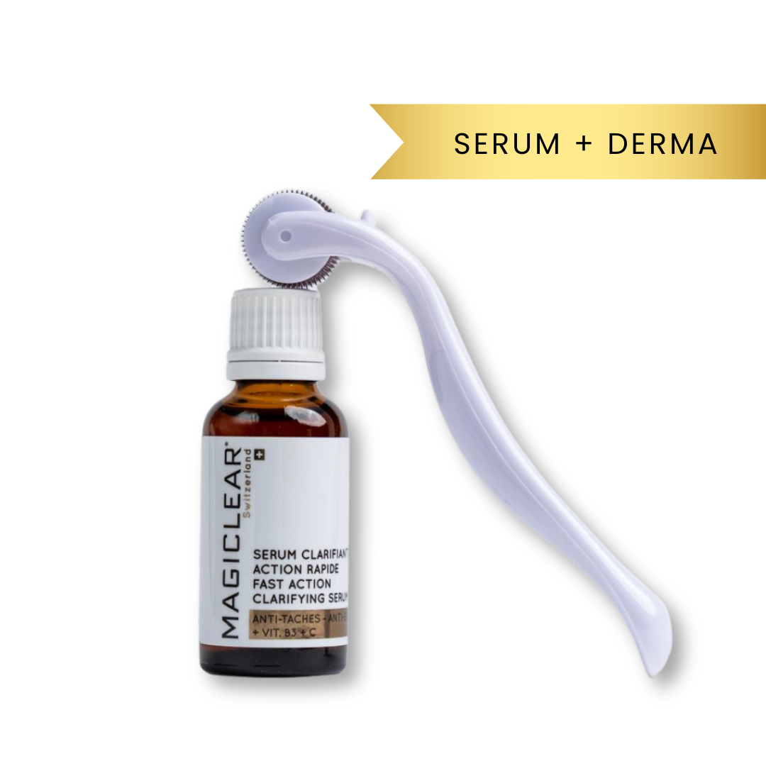 MAGICLEAR Traitement d'attaque l dermaroller gratuit original – Prix Tunisie – La Para Du Lac