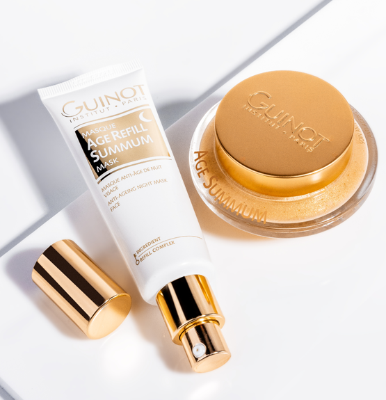 Masque nuit GUINOT Age Refill Summum perfusion anti-âge Tunisie - Soin repulpant parapharmacie