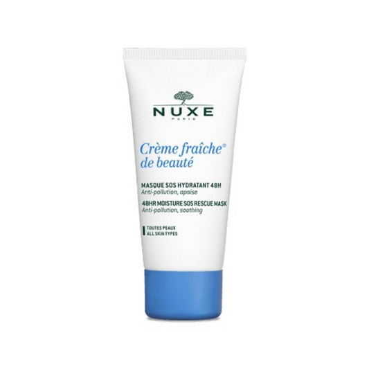 Masque hydratant NUXE Crème Fraîche à découvrir sur laparadulac.com – soin visage parapharmacie Tunisie pour peaux déshydratées