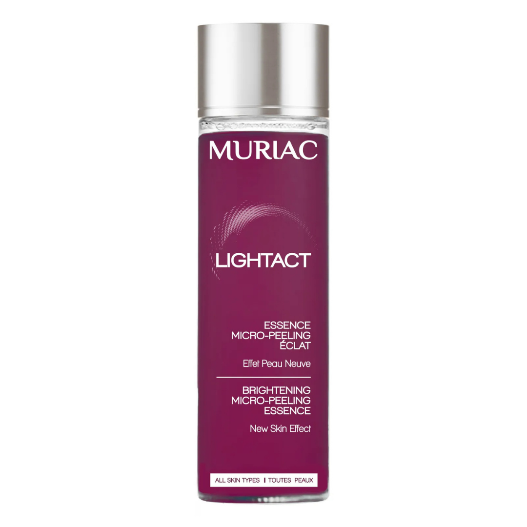 Image de Muriac Essence Micro‑Peeling Éclat 200 ml – soin exfoliant doux aux AHA et vitamine C, haute tolérance, disponible sur laparadulac.com et parapharmacie Tunisie.